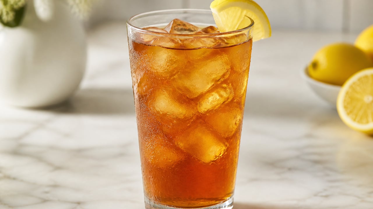 Unsweetened Tea: Classic fresh-brewed unsweetened iced tea.